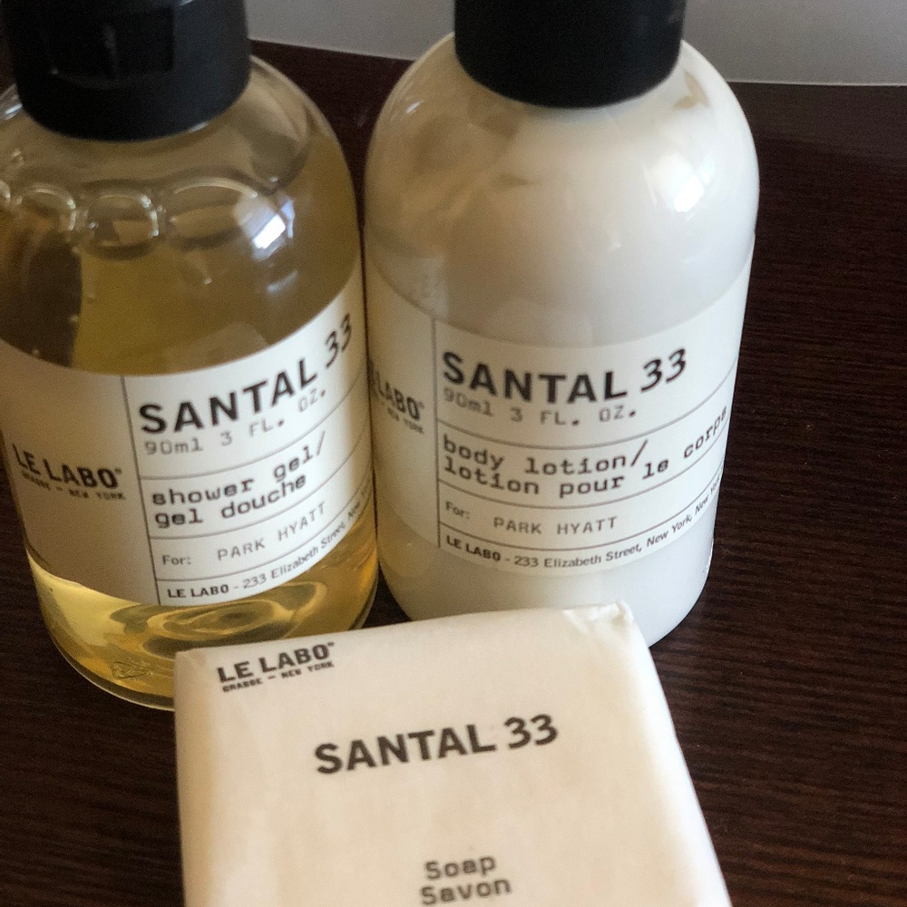 Le Labo Shower set with 3 oz bottles